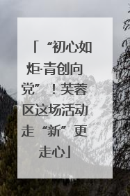 “初心如炬·青创向党”！芙蓉区这场活动走“新”更走心