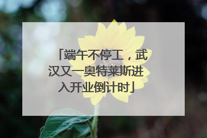 端午不停工，武汉又一奥特莱斯进入开业倒计时