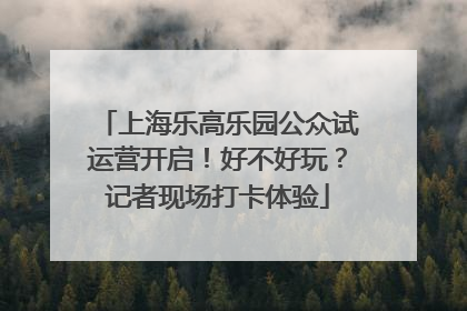 上海乐高乐园公众试运营开启！好不好玩？记者现场打卡体验
