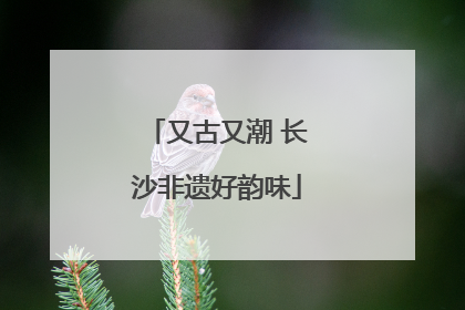又古又潮 长沙非遗好韵味
