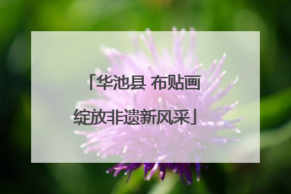 华池县 布贴画绽放非遗新风采