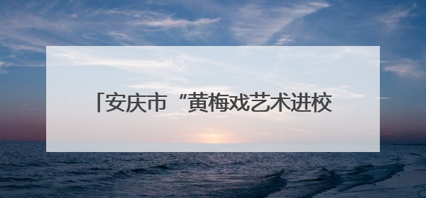 安庆市“黄梅戏艺术进校园”推进会在安徽黄梅戏艺术职业学院顺利召开