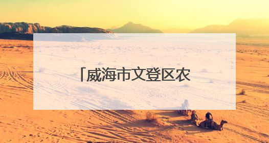 威海市文登区农民才艺大赛：樱桃红处歌声扬，文明新风满乡间