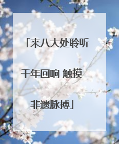 来八大处聆听千年回响 触摸非遗脉搏