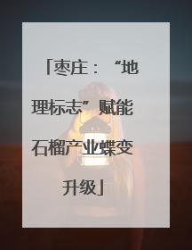 枣庄：“地理标志”赋能石榴产业蝶变升级