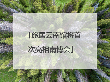 旅居云南馆将首次亮相南博会