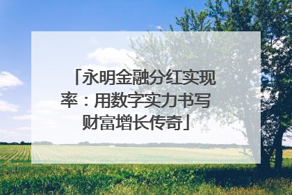 永明金融分红实现率：用数字实力书写财富增长传奇