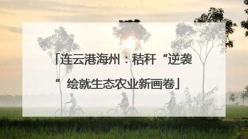 连云港海州：秸秆“逆袭”绘就生态农业新画卷