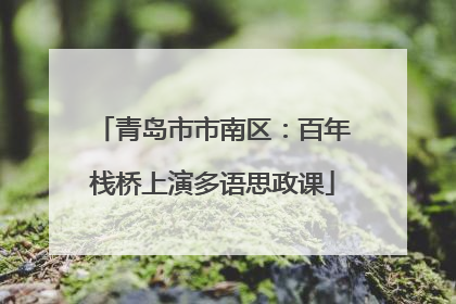 青岛市市南区：百年栈桥上演多语思政课