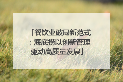 餐饮业破局新范式：海底捞以创新管理驱动高质量发展