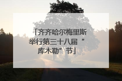齐齐哈尔梅里斯举行第三十八届“库木勒”节